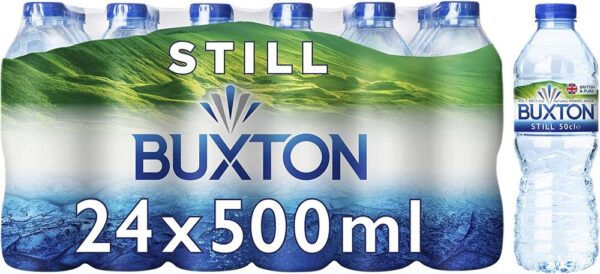 Buxton Still Natural Mineral Water 24x500ml