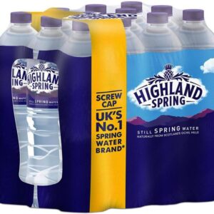 Highland Spring Still Spring Water 1.5Litre (Pack of 12 x 1.5ltr)