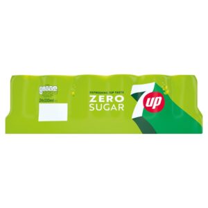 7UP Zero Sugar Cans 24 x 330ml