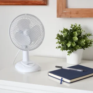 Desk Fan 2 in 1 Clip On & Stand - 21cm