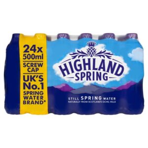 Highland Spring Still Spring Water, 24 x 500ml