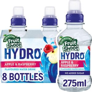 Robinsons Fruit Shoot Hydro Flavoured Water, Apple and Raspberry 8 x 275ml