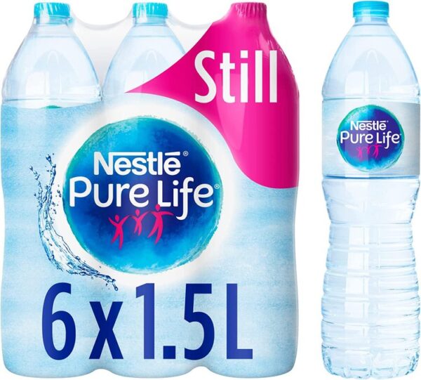 Nestle Pure Life Still Spring Water 6x1.5 L