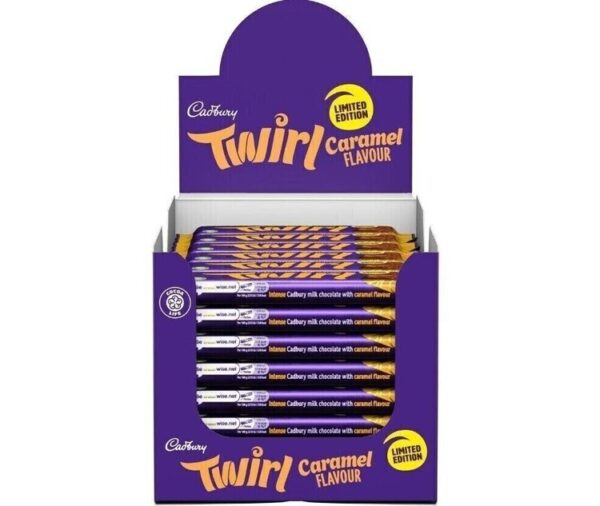 Cadbury Twirl Chocolate Bars 43g x 48 PAck