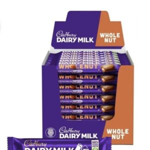 Cadbury Dairy Milk Whole Nut 45gm (Pack of 24)