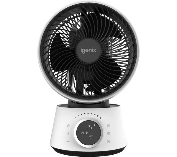 IGENIX IGFD4009W Portable Turbo Fan - White