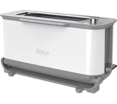 NINJA Foodi ST200UKWH 3-in-1 Toaster, Grill & Panini Press - White